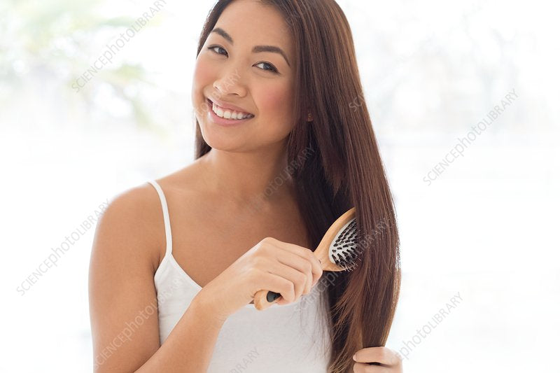 Princess Grace Natural Bamboo Shine-Enhancing Boar Bristle Brush