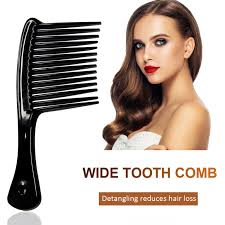 Princess Grace Sandalwood And Wide-Tooth Anti-Static Styling Comb COLLETION